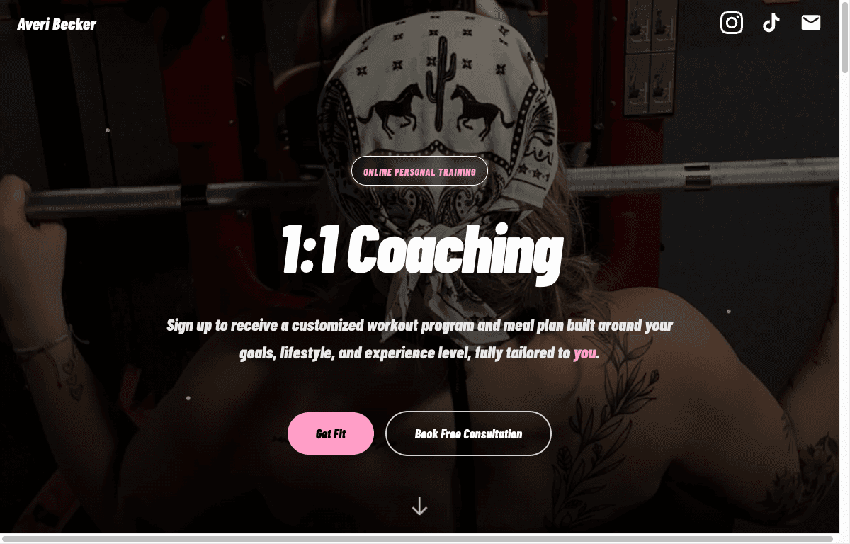 Averi Becker Coaching