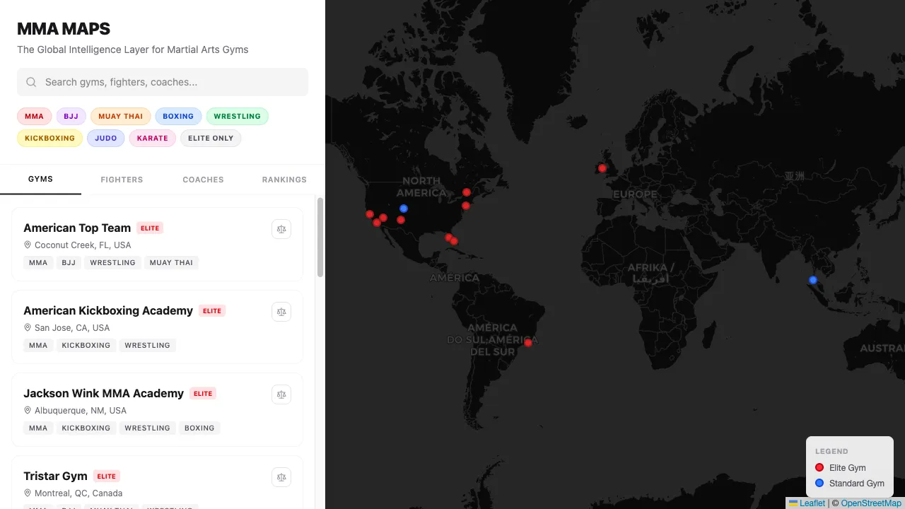 MMA Maps
