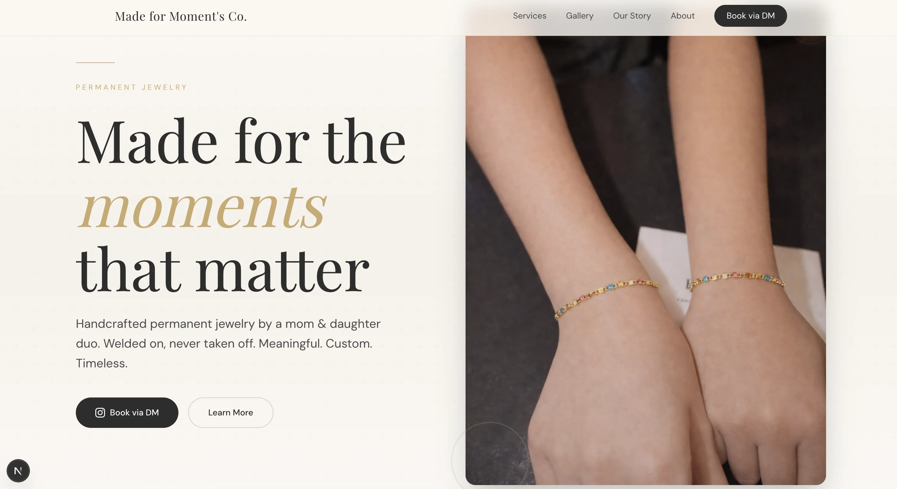 Made for Moments Jewelry